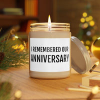 I Remembered Our Anniversary 9oz Candle - Chowdaheadz