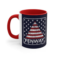 Fenway Stars & Stripes Accent Coffee Mug, 11oz - Chowdaheadz