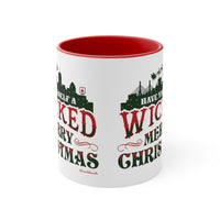 Have Yahself a Wicked Merry Christmas Accent Coffee Mug, 11oz - Chowdaheadz