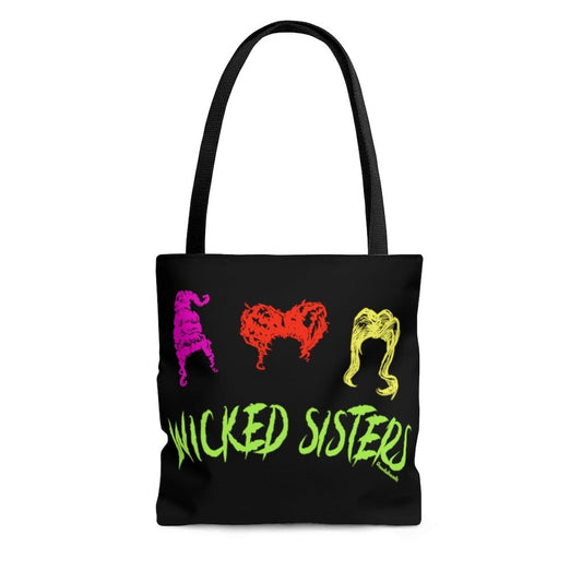 Wicked Sisters Halloween Tote Bag - Chowdaheadz