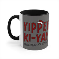 Yippee Ki-Yay Accent Coffee Mug, 11oz - Chowdaheadz