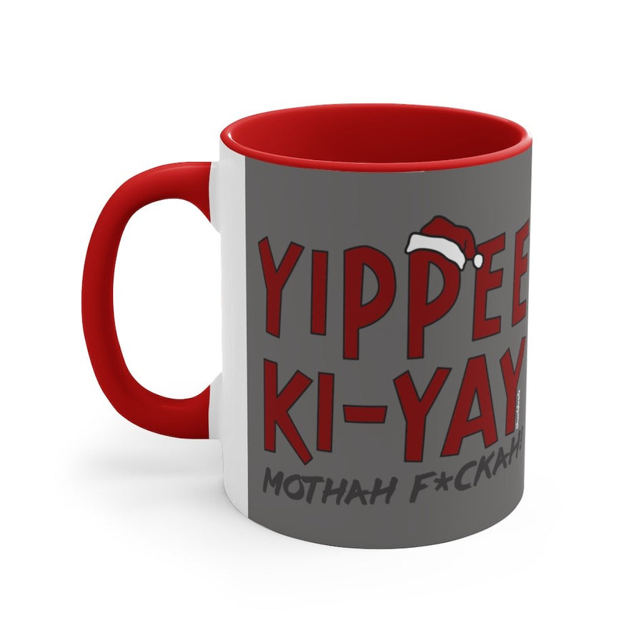 Yippee Ki-Yay Accent Coffee Mug, 11oz - Chowdaheadz