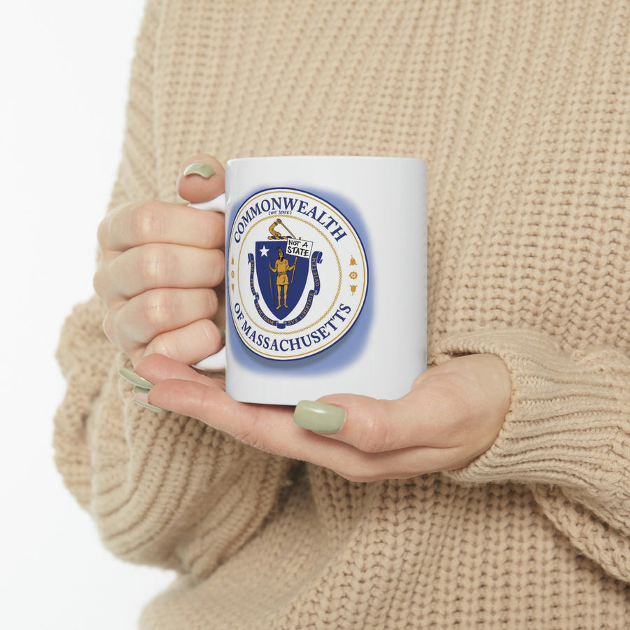 The Commonwealth of Massachusetts 11oz Coffee Mug - Chowdaheadz
