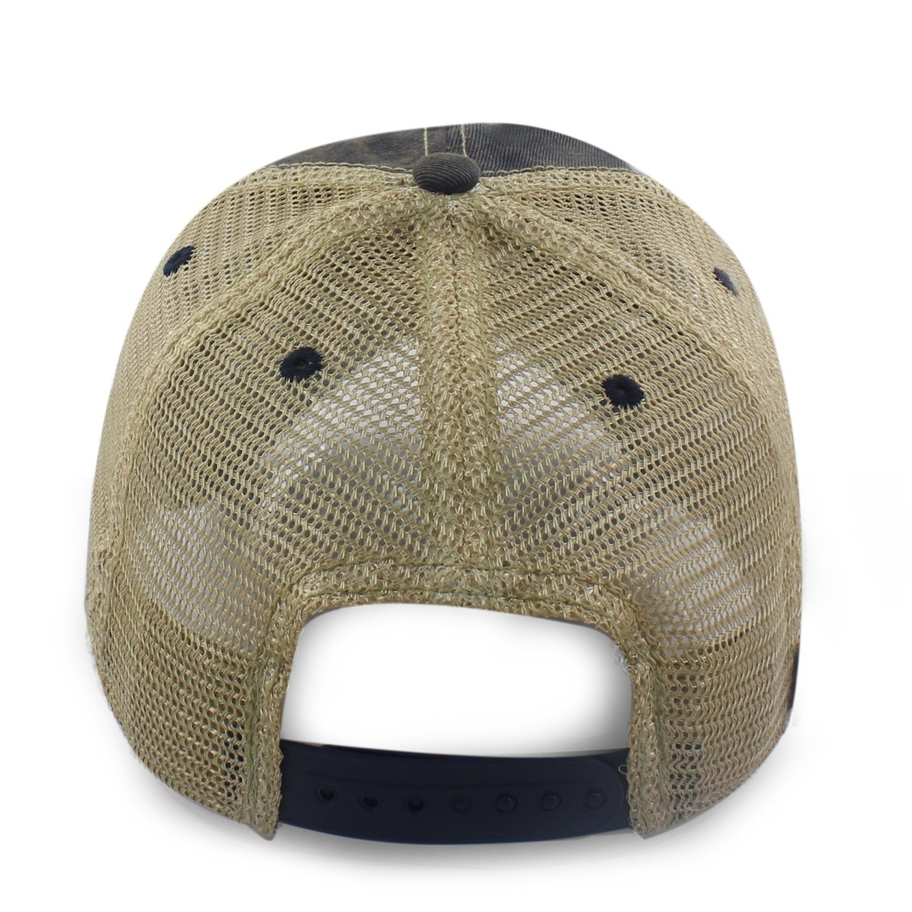 Fenway Patch "Dirty Water" Mesh Trucker Navy Hat - Chowdaheadz