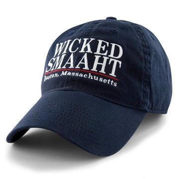 Wicked Smaaht "Pastime" Adjustable Navy Hat - Chowdaheadz