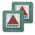 Paper Fenway Sign Coaster Set/4 - Chowdaheadz