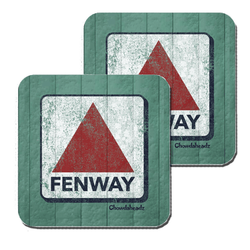 Paper Fenway Sign Coaster Set/4 - Chowdaheadz