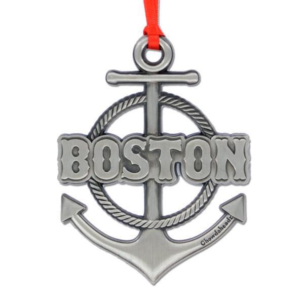 Boston Anchor Ornament - Chowdaheadz