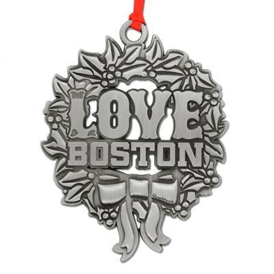 Love Boston Ornament - Chowdaheadz