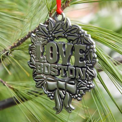 Love Boston Ornament - Chowdaheadz