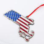 Massachusetts America Christmas Ornament - Chowdaheadz