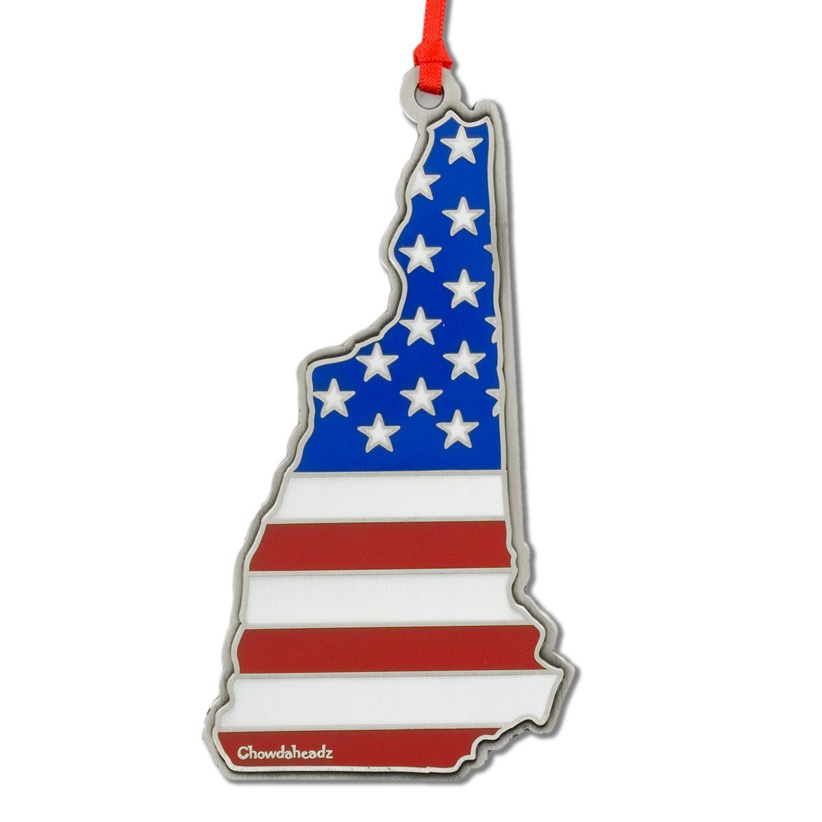 New Hampshire USA Christmas Ornament - Chowdaheadz