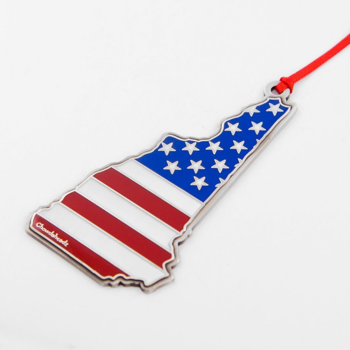 New Hampshire USA Christmas Ornament - Chowdaheadz