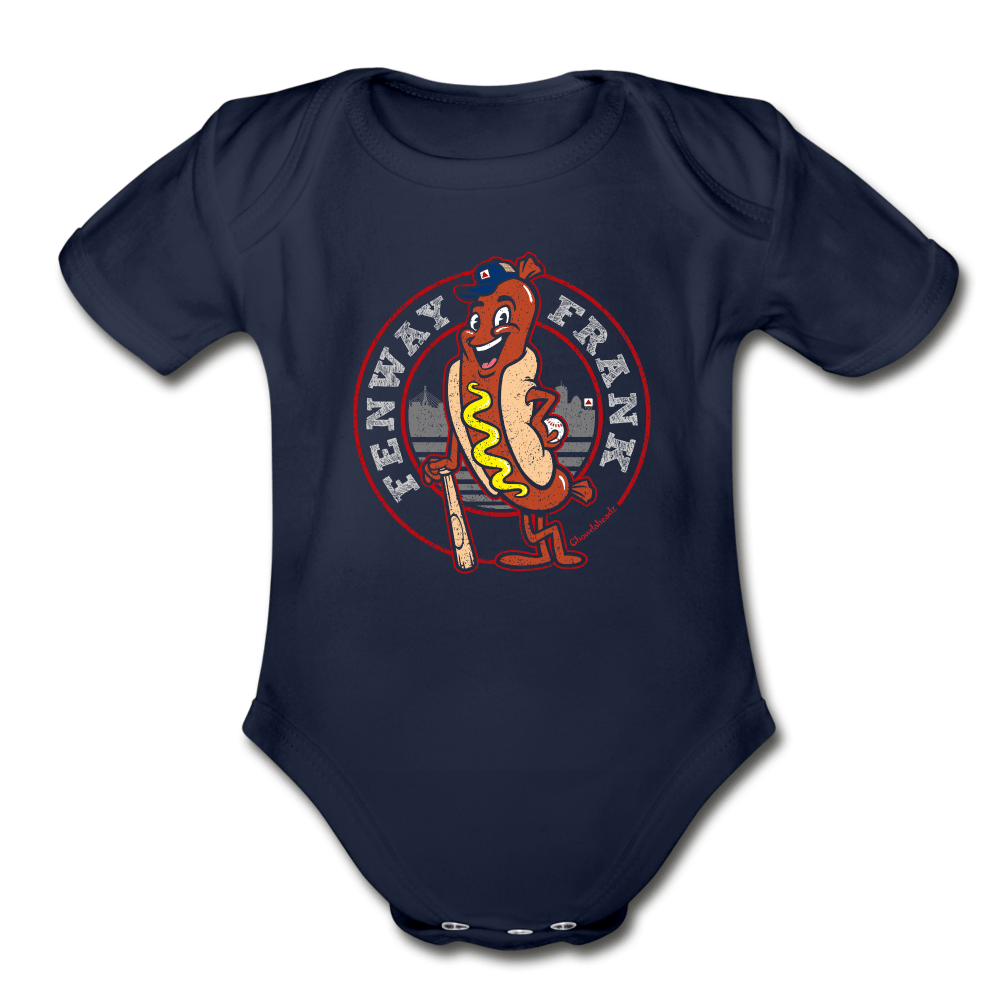 Boston Fenway Frank Infant One Piece - dark navy