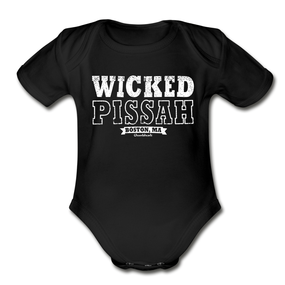 Wicked Pissah Infant One Piece - black