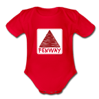 Fenway Sign Infant One Piece - red