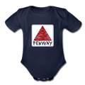 Fenway Sign Infant One Piece - dark navy