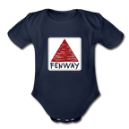 Fenway Sign Infant One Piece - dark navy