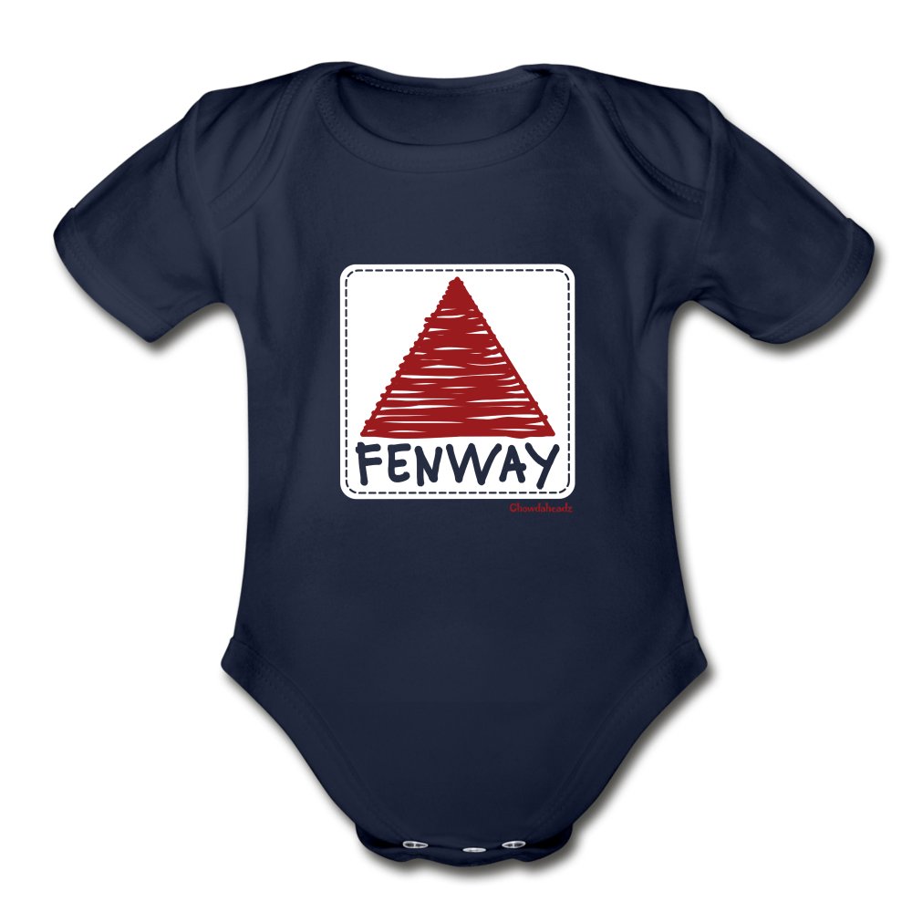 Fenway Sign Infant One Piece - dark navy