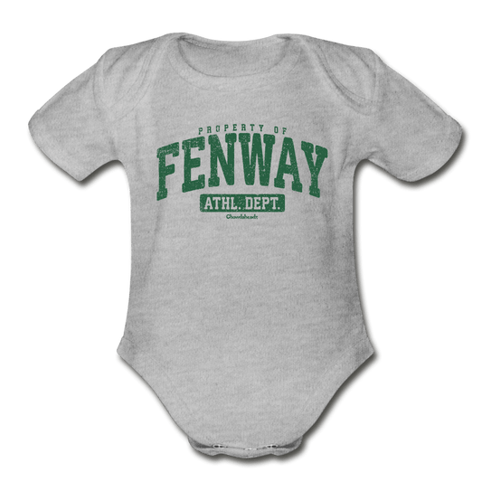 Property Of Fenway Infant One Piece - heather grey