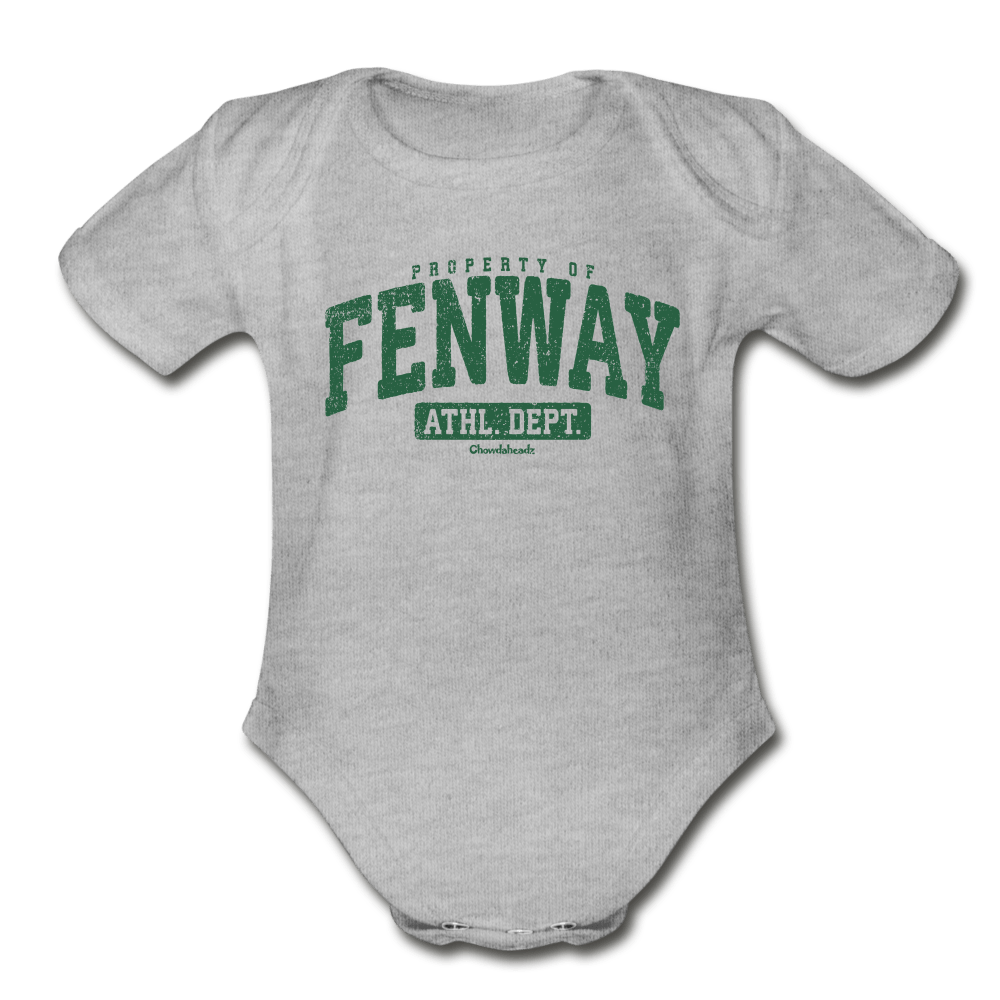 Property Of Fenway Infant One Piece - heather grey