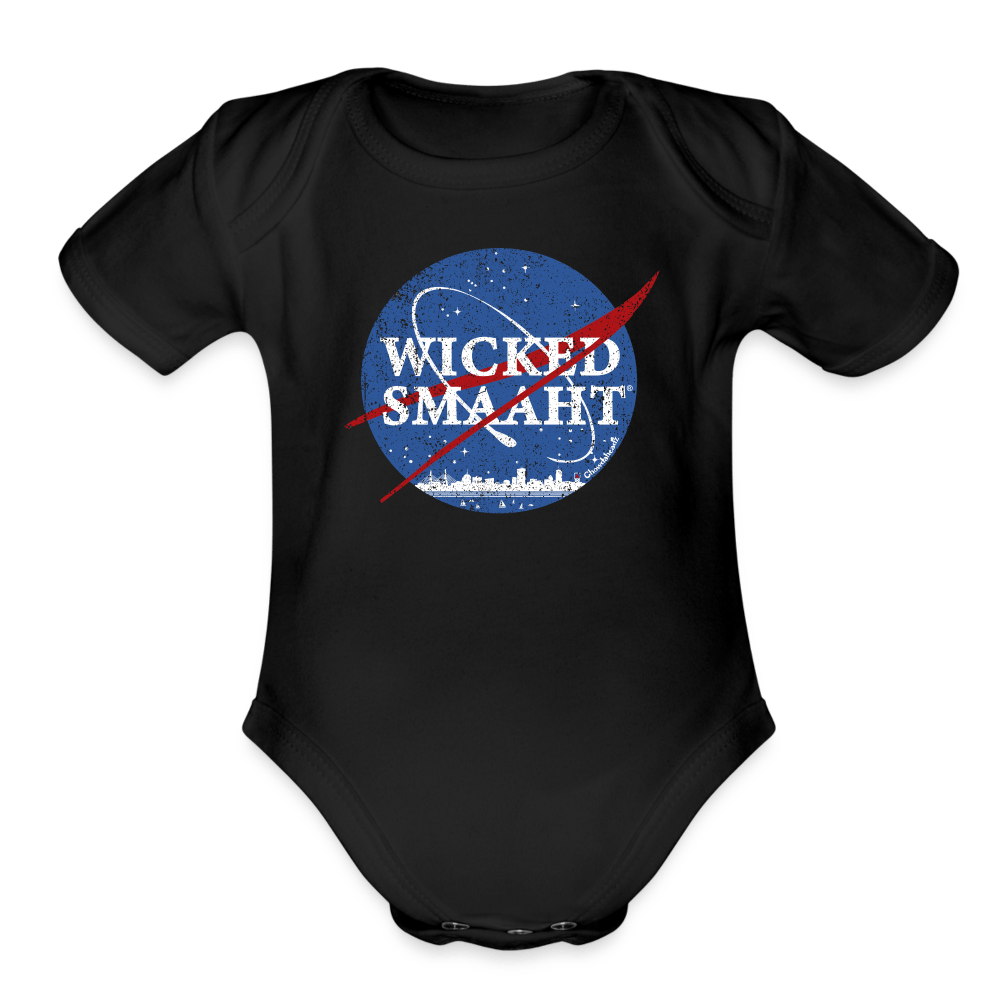 Wicked Smaaht Infant One Piece - black