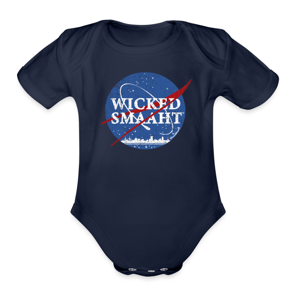 Wicked Smaaht Infant One Piece - dark navy