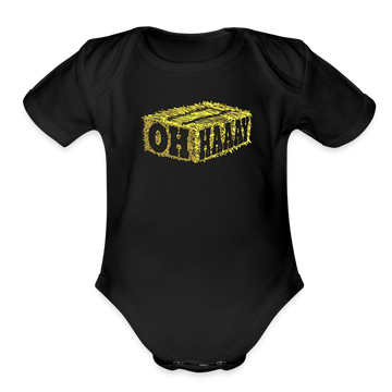 Oh, Haaay Infant One Piece - black