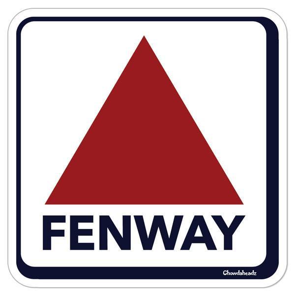 Fenway Sign Sticker - Chowdaheadz