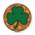 Hardwood Shamrock Sticker - Chowdaheadz