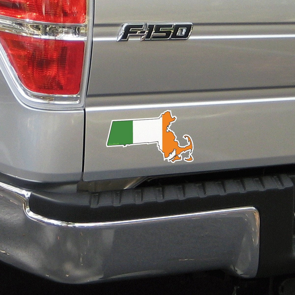 Irish Massachusetts Sticker - Chowdaheadz