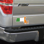 Irish Massachusetts Sticker - Chowdaheadz