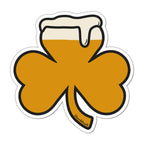 Shamrock On Tap Sticker - Chowdaheadz