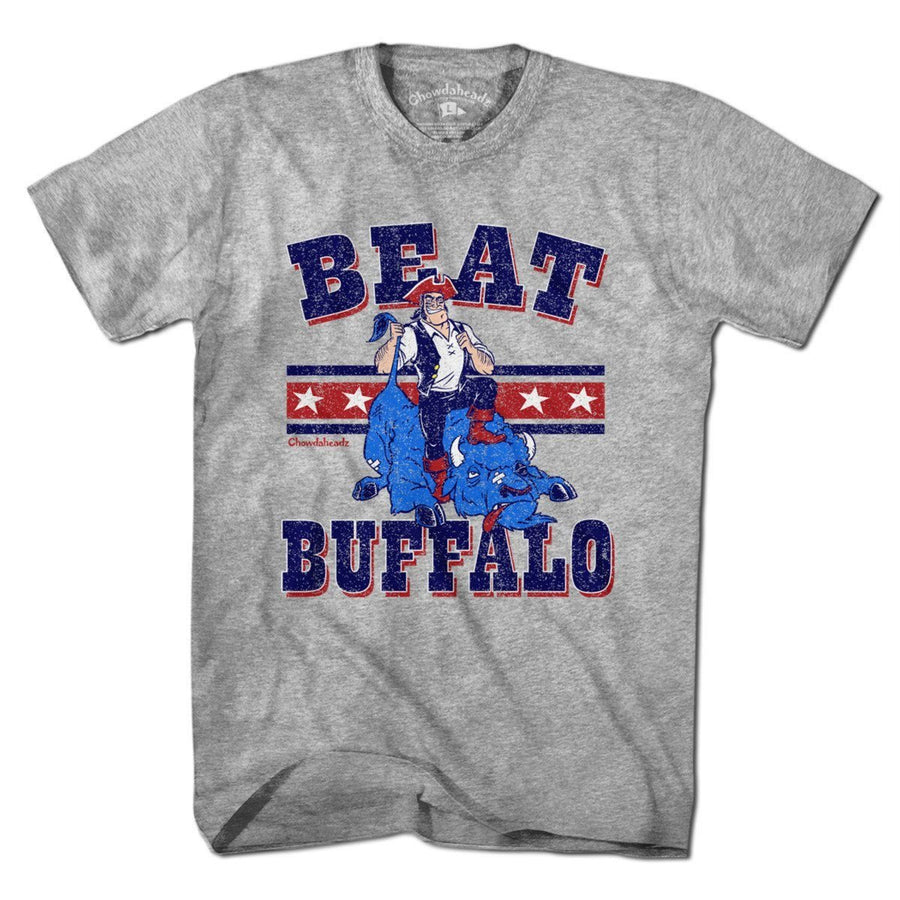 Beat Buffalo New England T-Shirt - Chowdaheadz