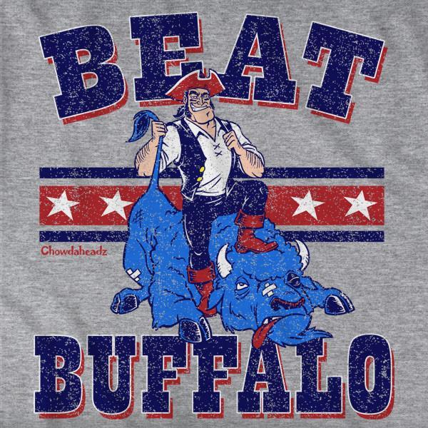 Beat Buffalo New England T-Shirt - Chowdaheadz