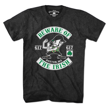 Beware Of The Irish T-Shirt - Chowdaheadz