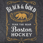 Black & Gold Olde Time T-Shirt - Chowdaheadz