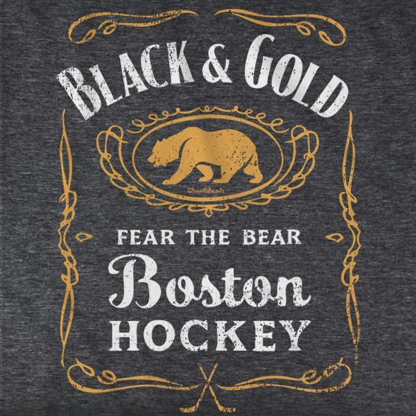 Black & Gold Olde Time T-Shirt - Chowdaheadz