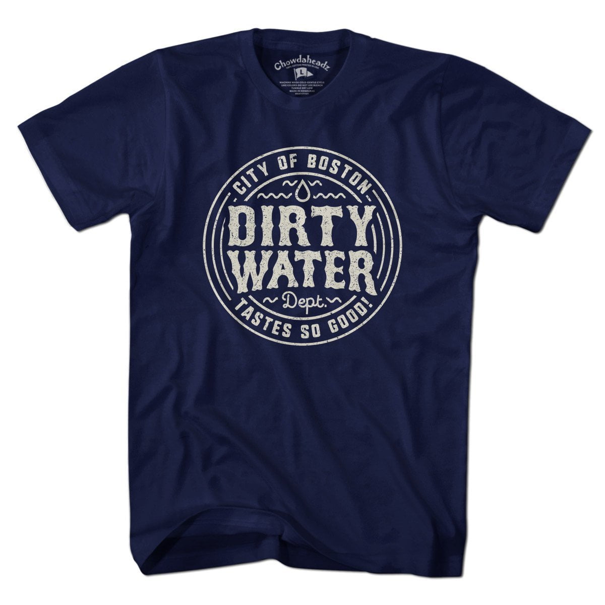 Boston Dirty Water Department T-Shirt - Chowdaheadz
