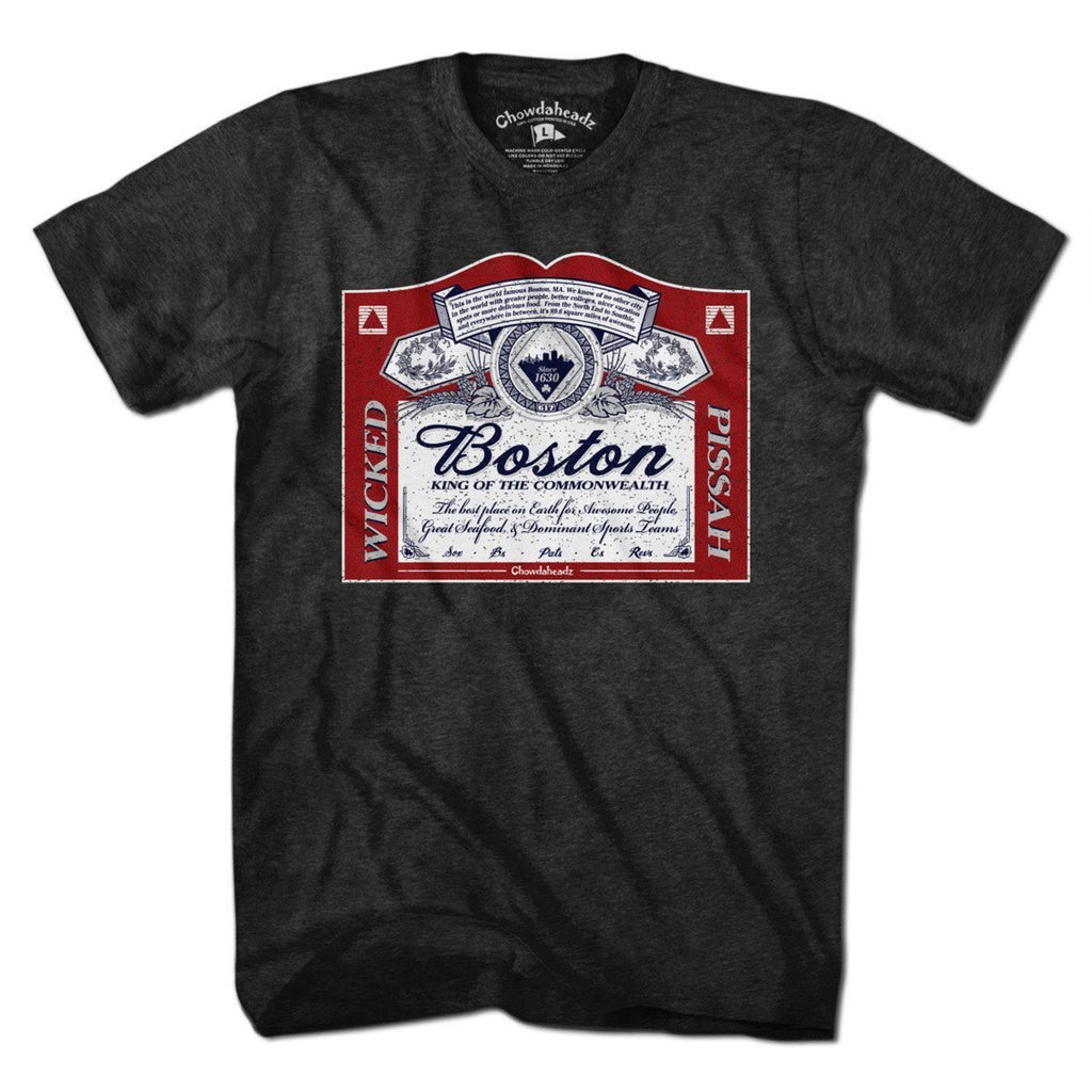 Boston King of the Commonwealth T-Shirt - Chowdaheadz