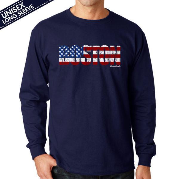 Boston USA t-shirt in alternate colorway — July 4th Boston gift