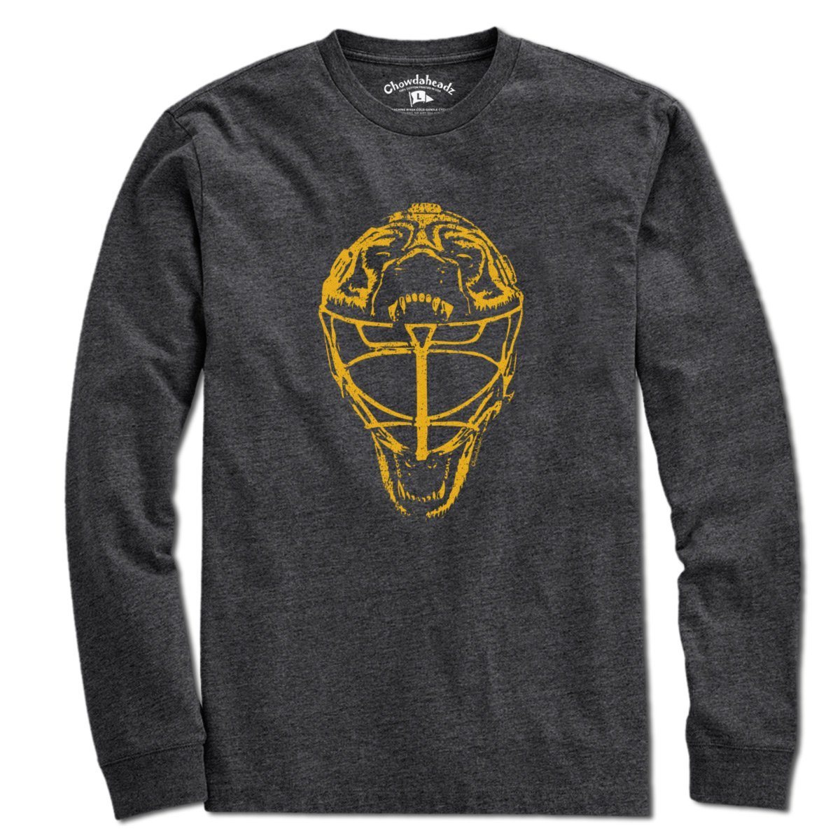 Boston Vintage Goalie Mask T-Shirt - Chowdaheadz