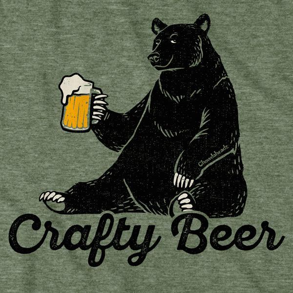Crafty Beer T-Shirt - Chowdaheadz