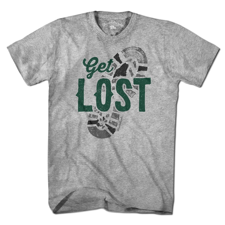 Get Lost New England T-Shirt - Chowdaheadz