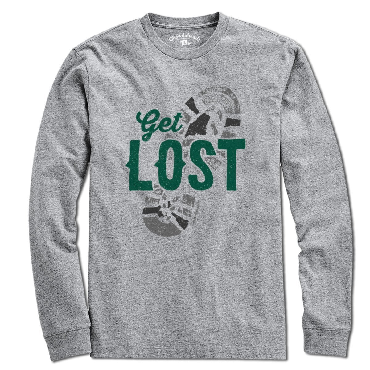 Get Lost New England T-Shirt - Chowdaheadz