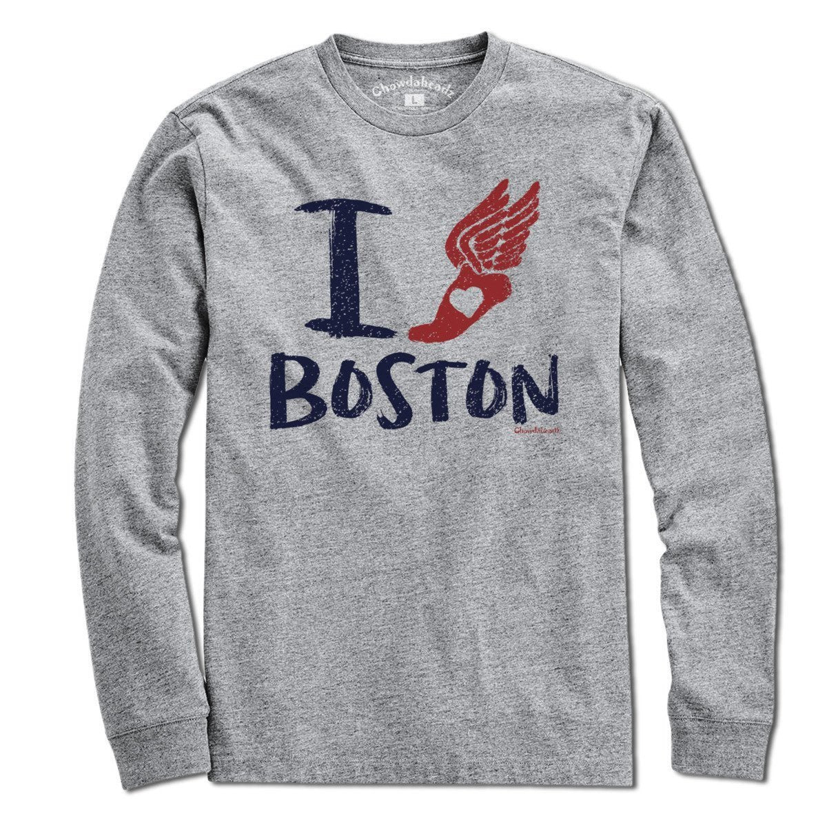 I Run Boston T-Shirt - Chowdaheadz