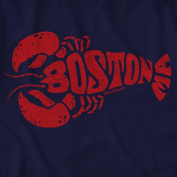 Lobstah Boston T-Shirt - Chowdaheadz