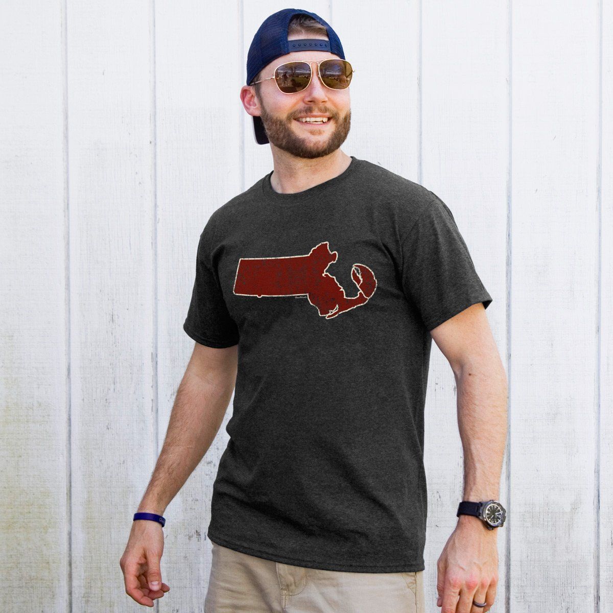 Lobstah-chusetts T-shirt - Chowdaheadz