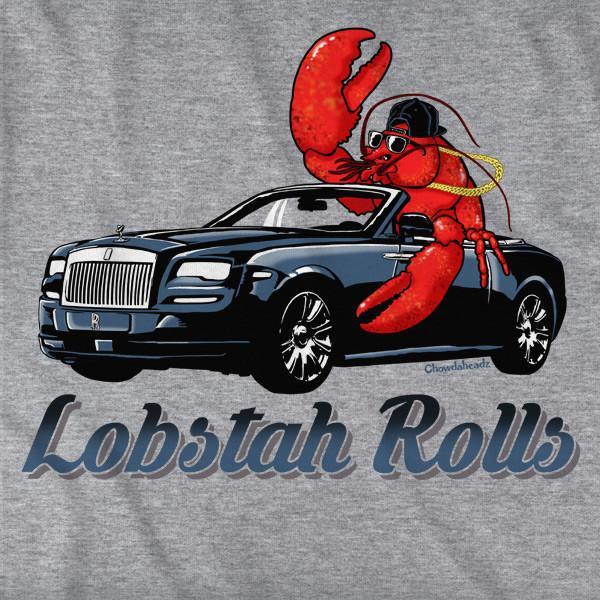 Lobstah Rolls T-Shirt - Chowdaheadz