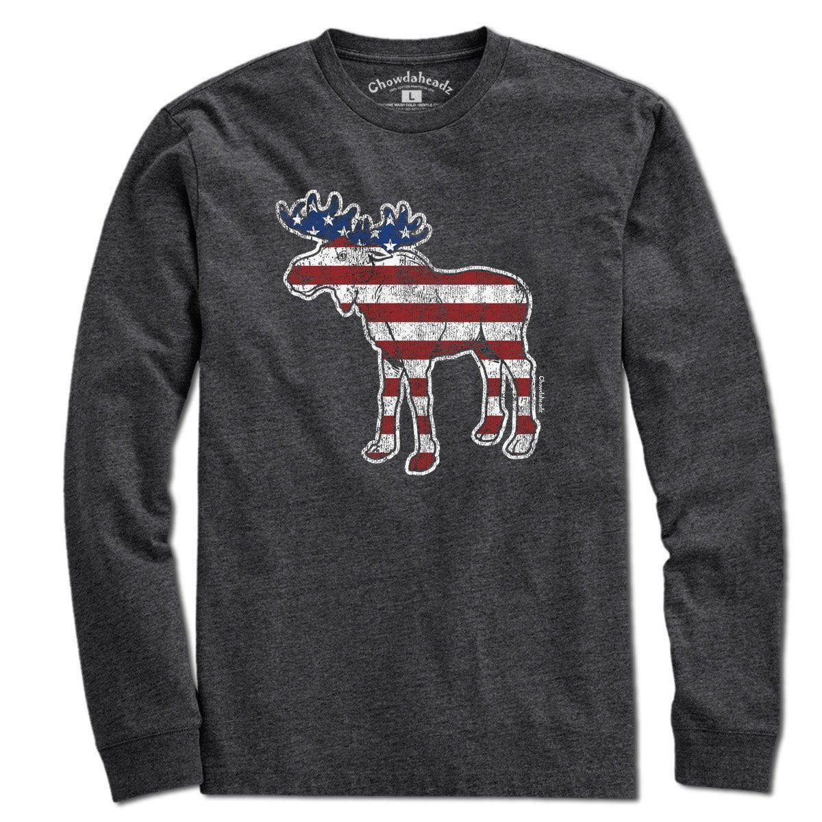 Merica Moose T-Shirt - Chowdaheadz